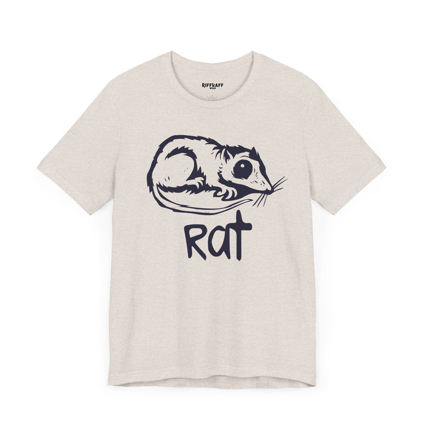 Cute Rat Graphic Tee - Unisex Jersey Short Sleeve Shirt