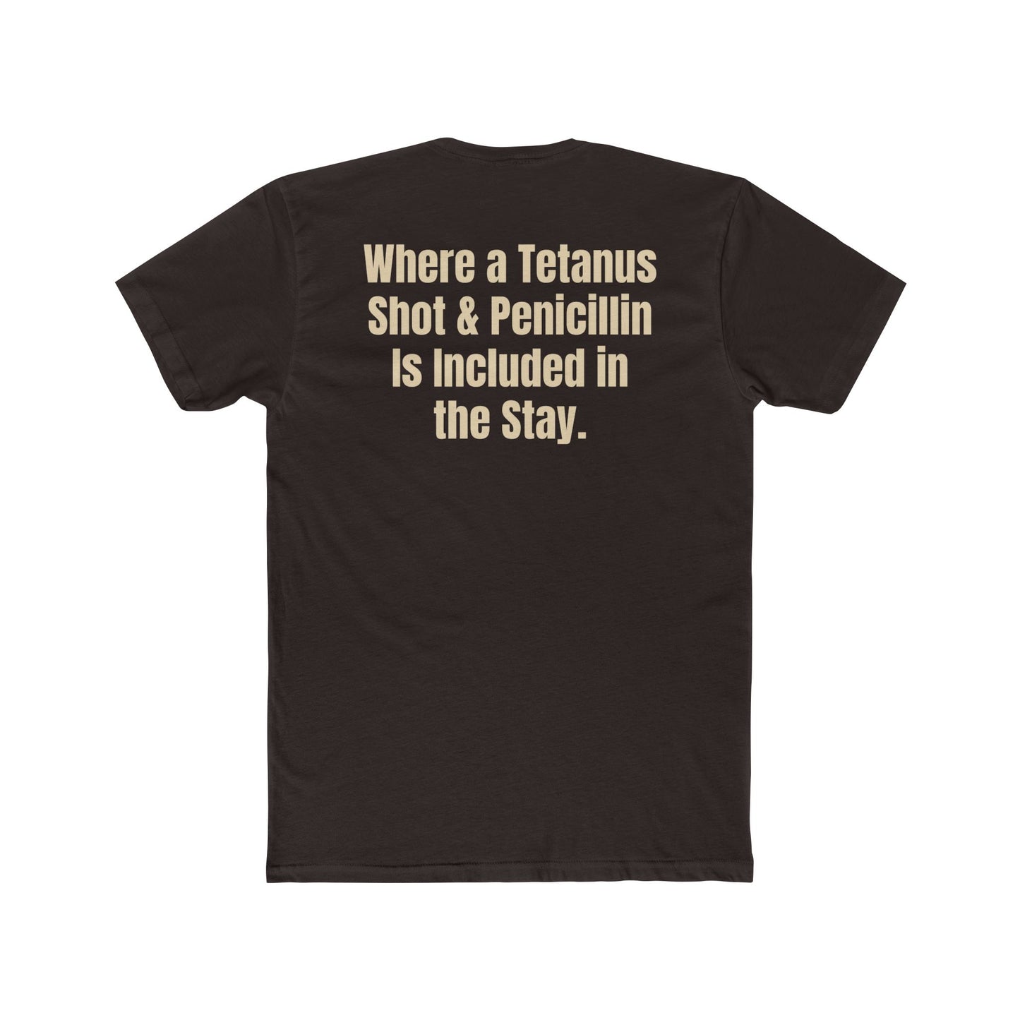 Rusty Anchor Unisex Cotton Crew Tee - Fun Nautical Humor Tee for Beach Lovers - Riff Raff Underground