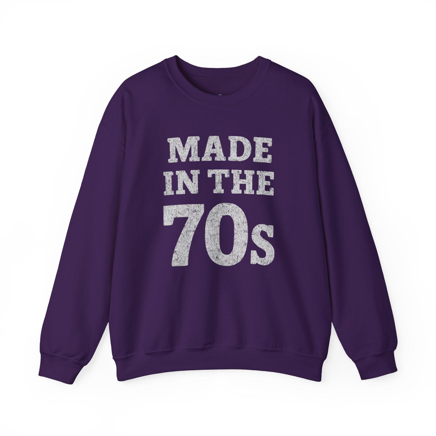 Retro 70s Crewneck Sweatshirt - Made in the 70s - Riff Raff Wear