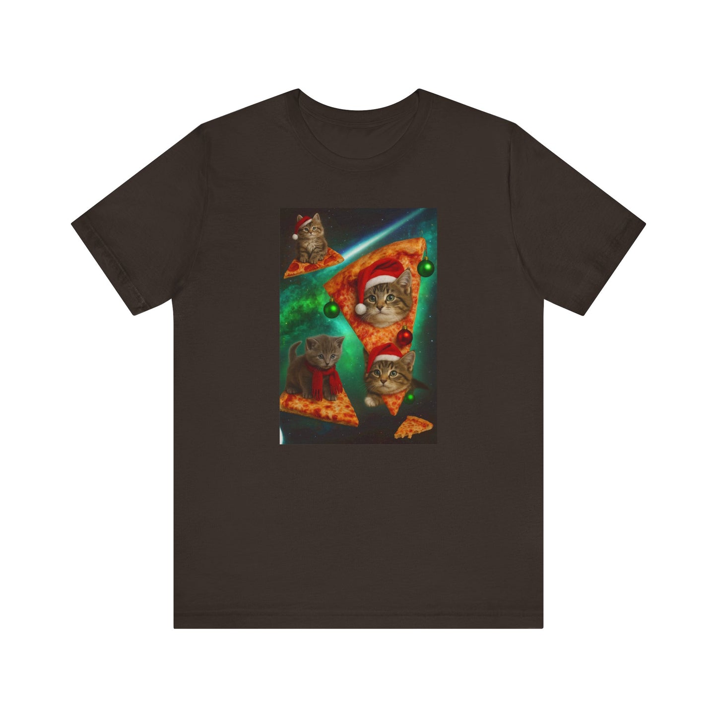 Pizza Cat Unisex Tee, Funny Cat T-Shirt, Cat Lover Gift, Cute Pet Apparel, Trendy Pizza Shirt, Cool Cat Design - Riff Raff Wear