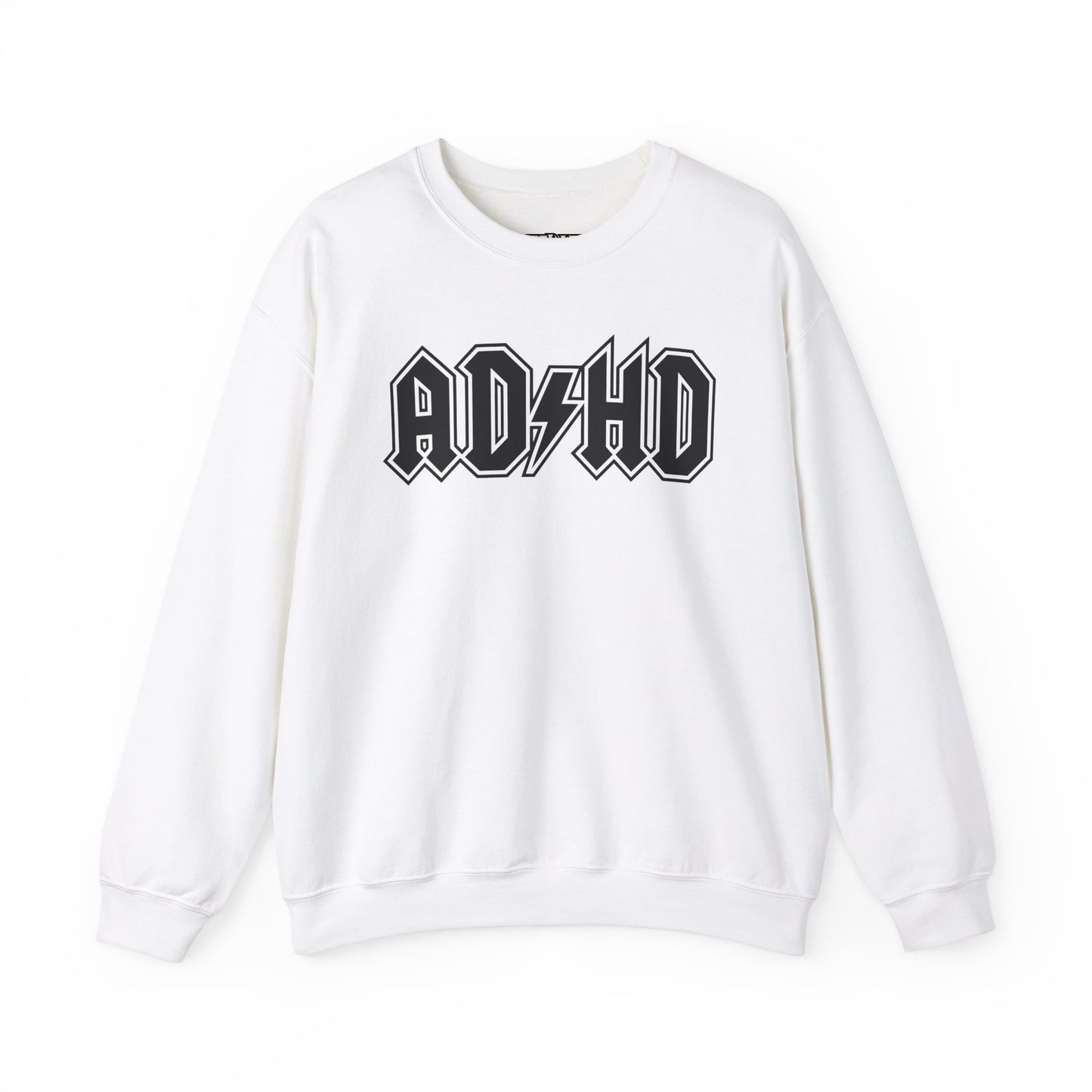 ADHD Graphic Crewneck Sweatshirt - Riff Raff Wear