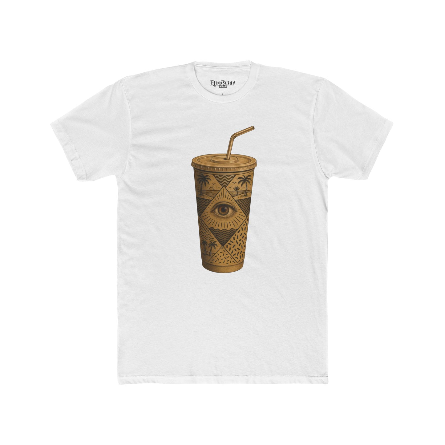 Cool Eye Graphic Unisex Cotton Crew Tee - Riff Raff Wear
