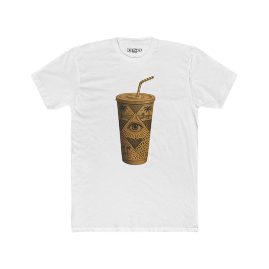 Cool Eye Graphic Unisex Cotton Crew Tee - Riff Raff Wear