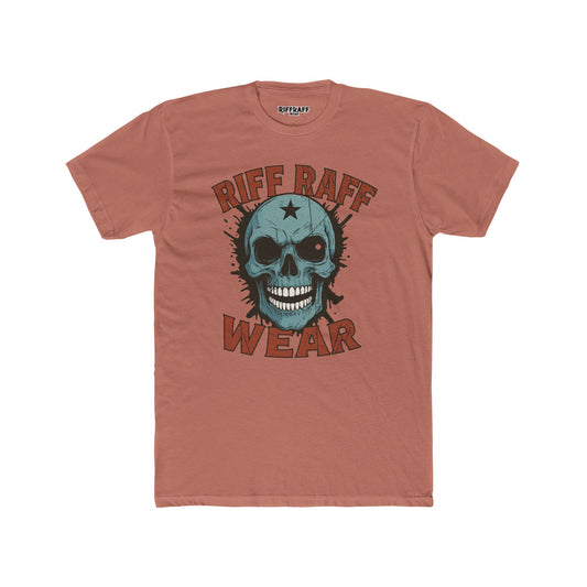 Skull Graphic Unisex Cotton Crew Tee Riff Raff Wear