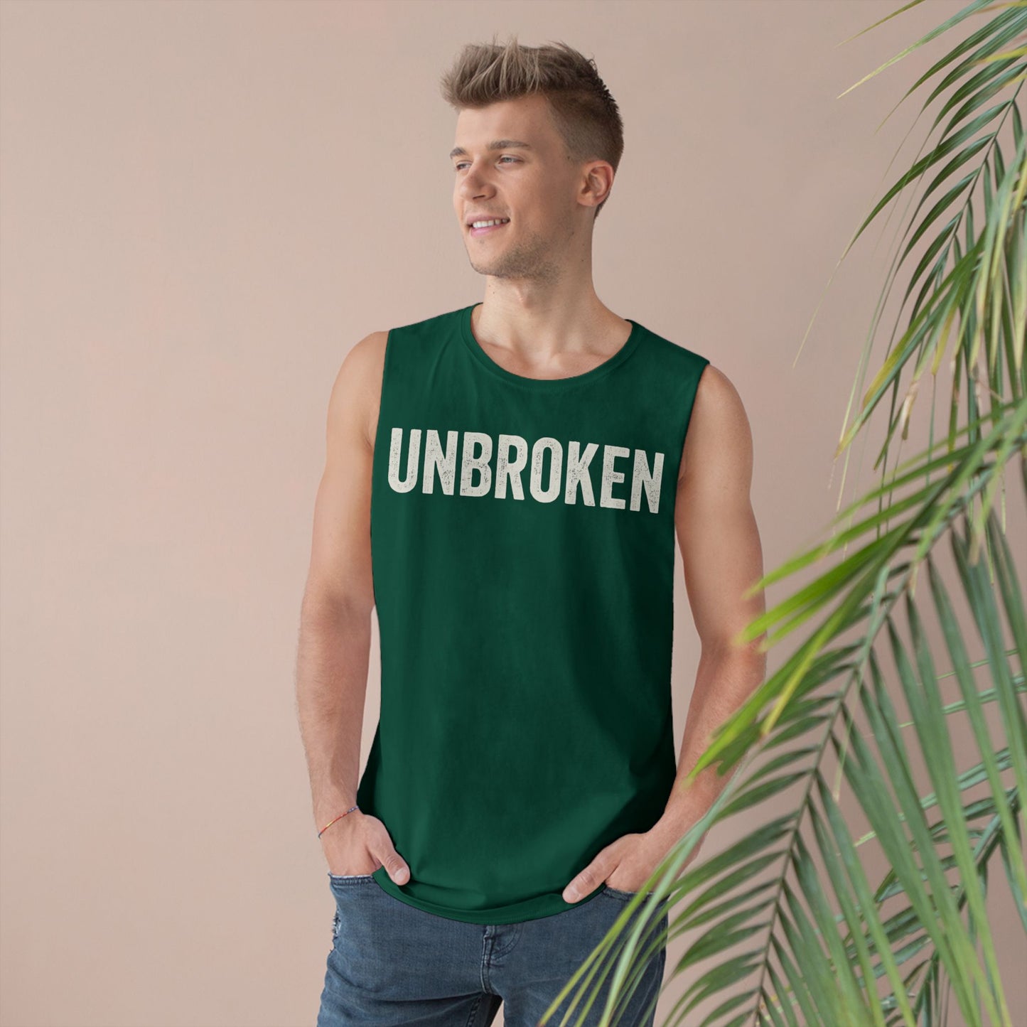 Unisex Unbroken Tank - Motivational Workout Apparel - Riff Raff Wear
