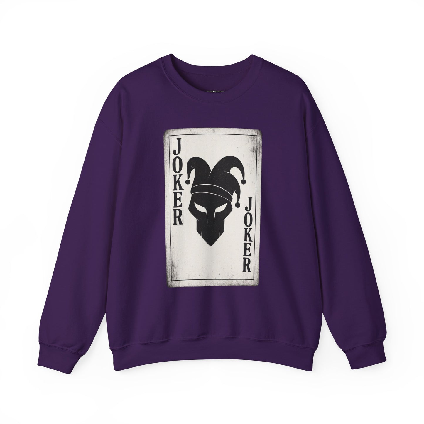 Joker Graphic Sweatshirt - Unisex Heavy Blend Crewneck - Riff Raff Wear
