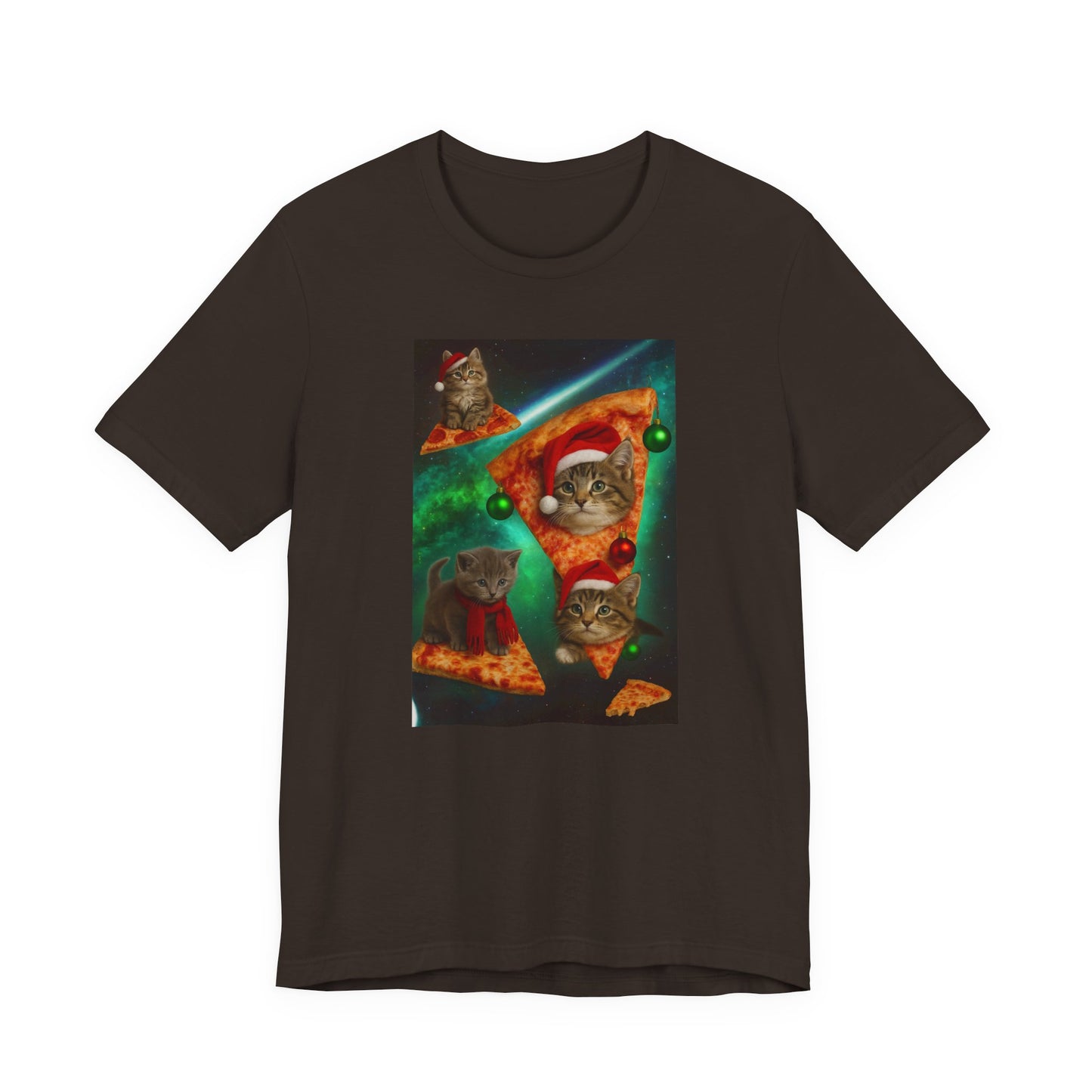 Pizza Cat Unisex Tee, Funny Cat T-Shirt, Cat Lover Gift, Cute Pet Apparel, Trendy Pizza Shirt, Cool Cat Design - Riff Raff Wear