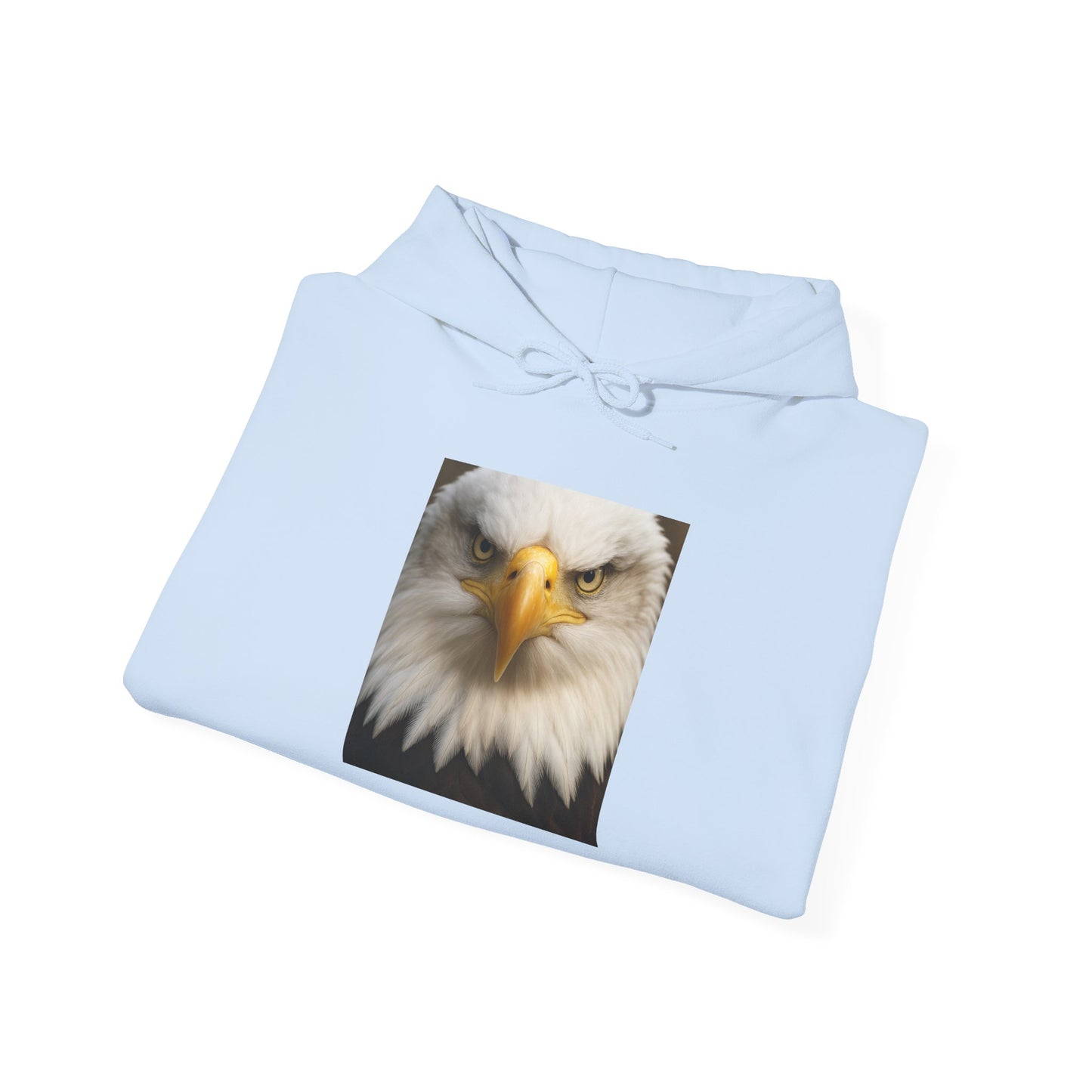 Eagle Graphic Heavy Blend Hoodie - Unisex Sweatshirt for Nature Lovers - Riff Raff Wear
