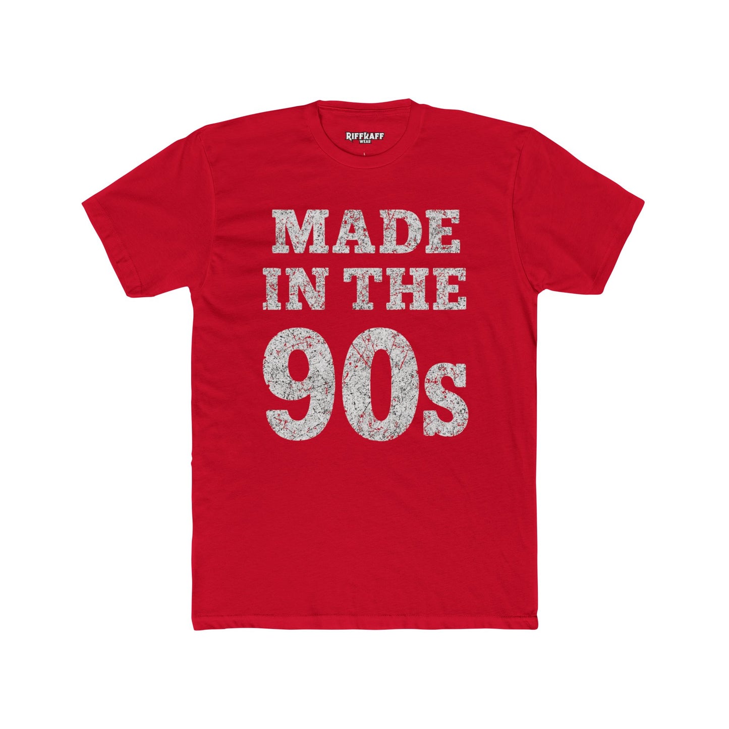 90s Vintage Style Unisex Cotton Crew Tee - Made in the 90s - Riff Raff Wear