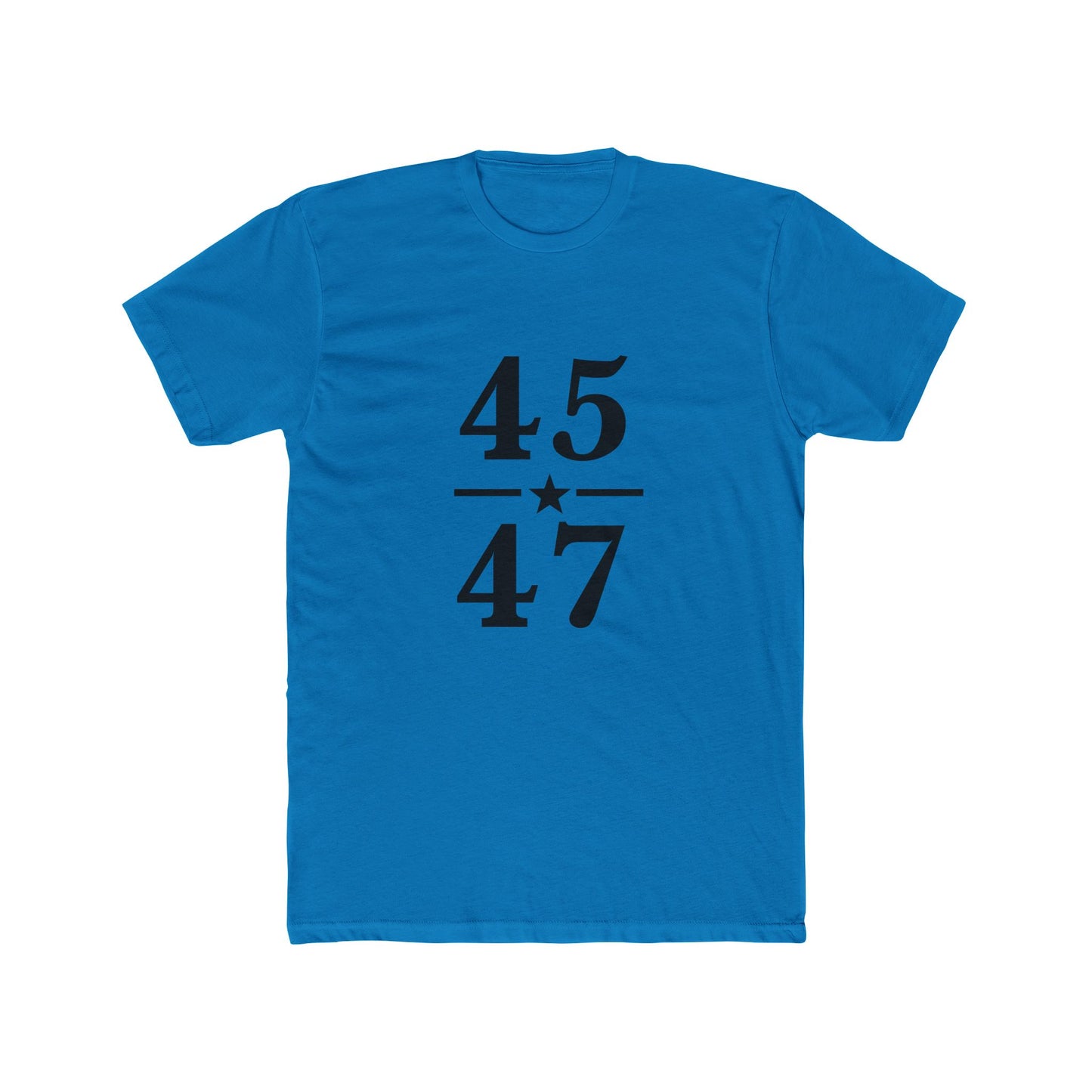 Riff Raff Wear 45 - 47 Trump 1 Unisex Cotton Crew Tee