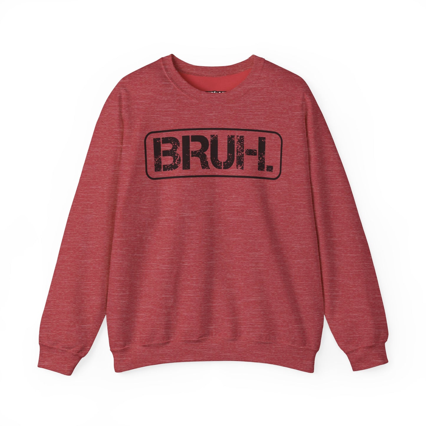 Bruh. Unisex Heavy Blend™ Crewneck Sweatshirt - Riff Raff Wear