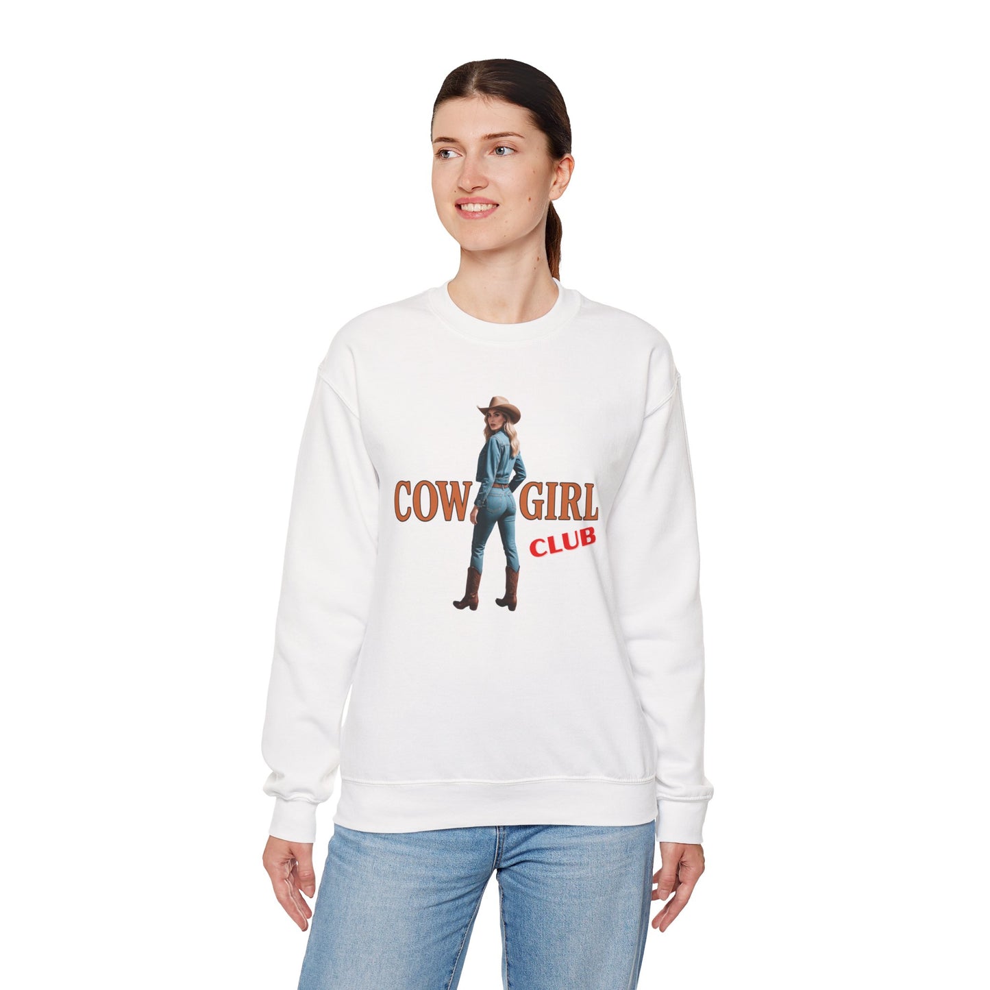 Cowgirl Club Unisex Heavy Blend™ Sweatshirt - Riff Raff Wear