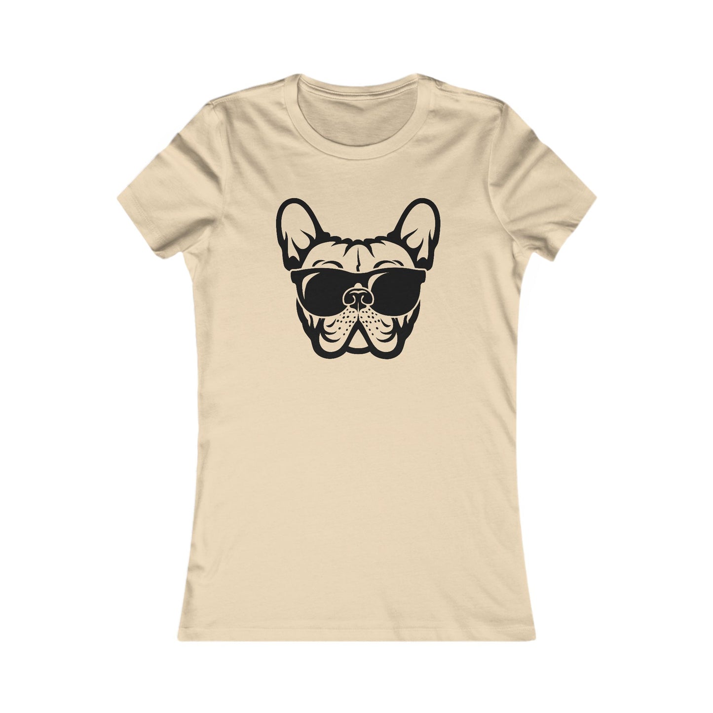 Cool French Bulldog Tee, Women's Graphic T-Shirt, Pet Lover Gift, Dog Mom Apparel, Casual Summer Style, Funny Dog Shirt - Riff Raff Wear