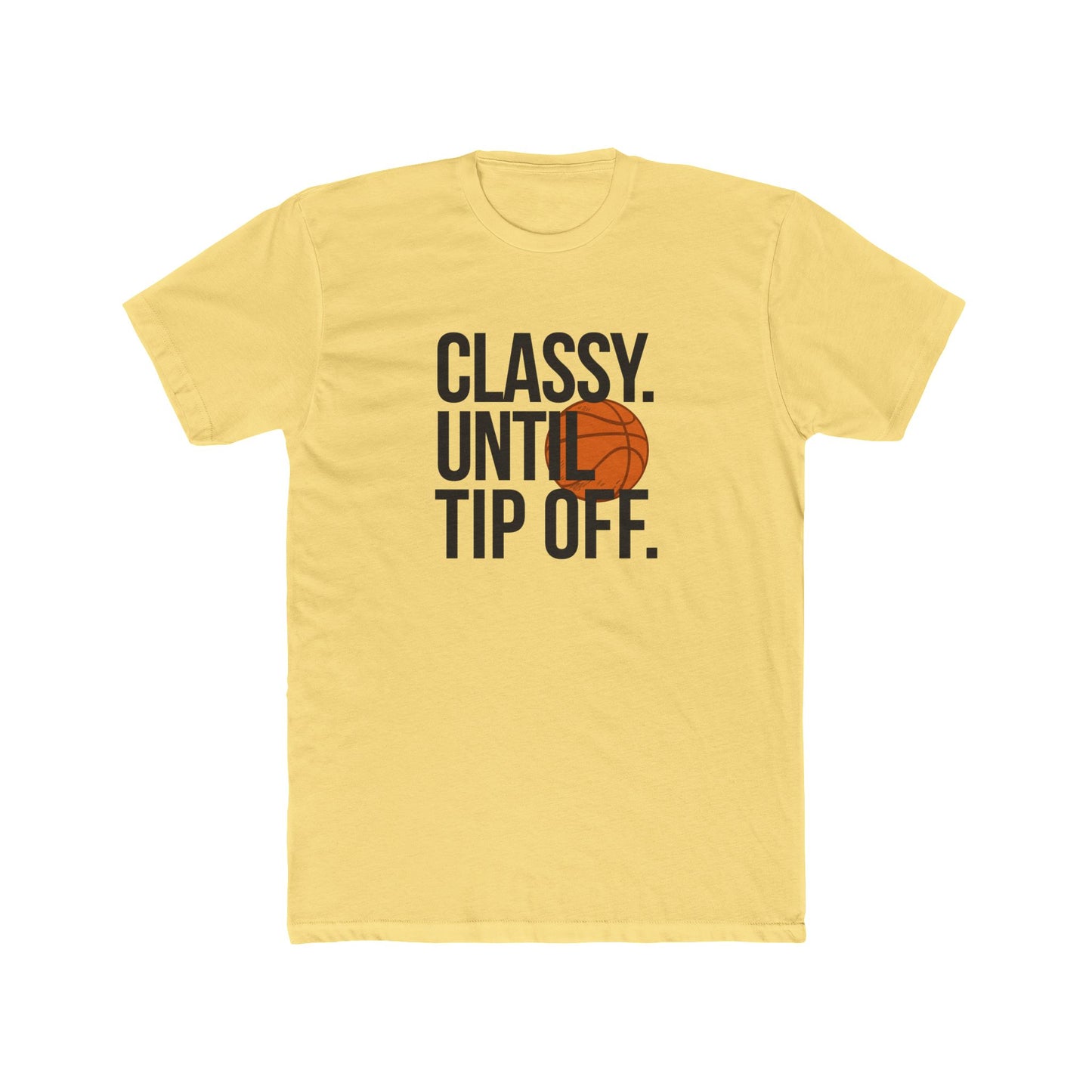 Stylish Basketball Tee - Perfect for Game Day, Sports Fans, and Casual Wear, Gift for Gym Lovers, Unisex Cotton Crew Tee