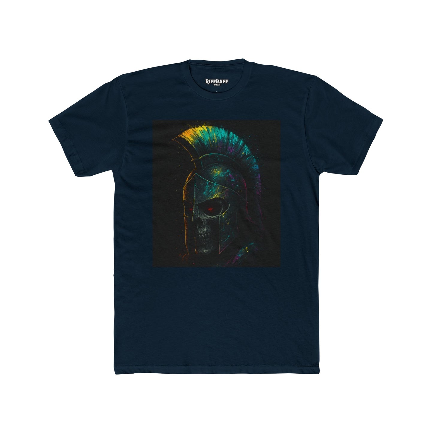 Spartan Warrior Unisex Cotton Crew Tee - Graphic Tee - Riff Raff Wear