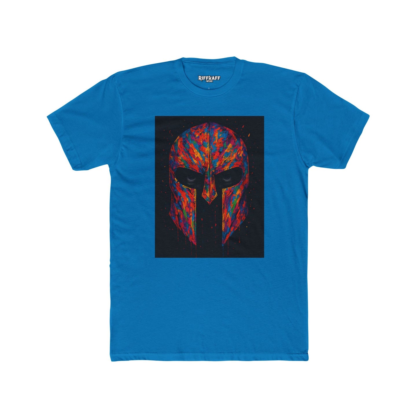 Spartan Warrior Graphic Tee | Unisex Cotton Crew Shirt for Fitness & Casual Wear - Riff Raff Wear