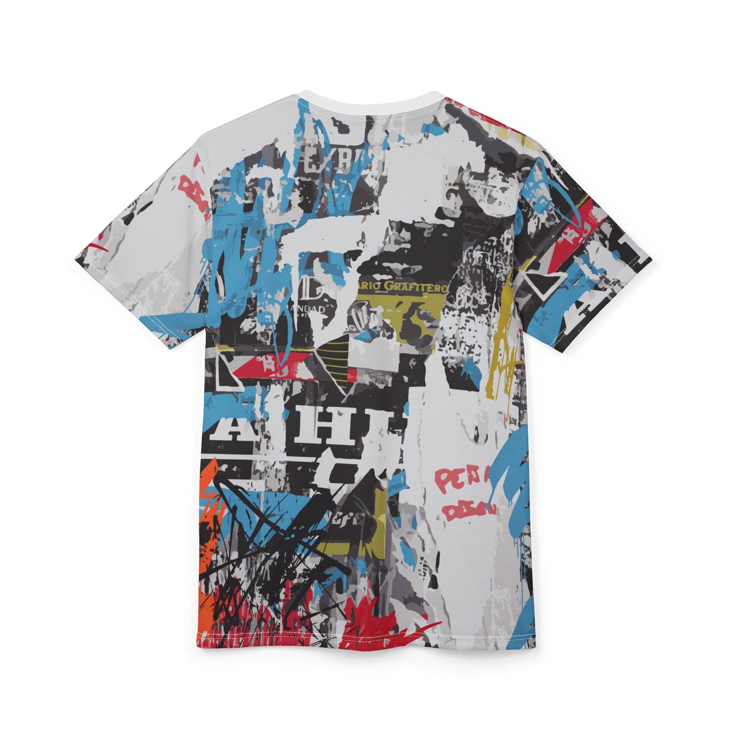 Retro Glam Unisex Graphic Tee - Audrey Bubblegum Art - Riff Raff Wear