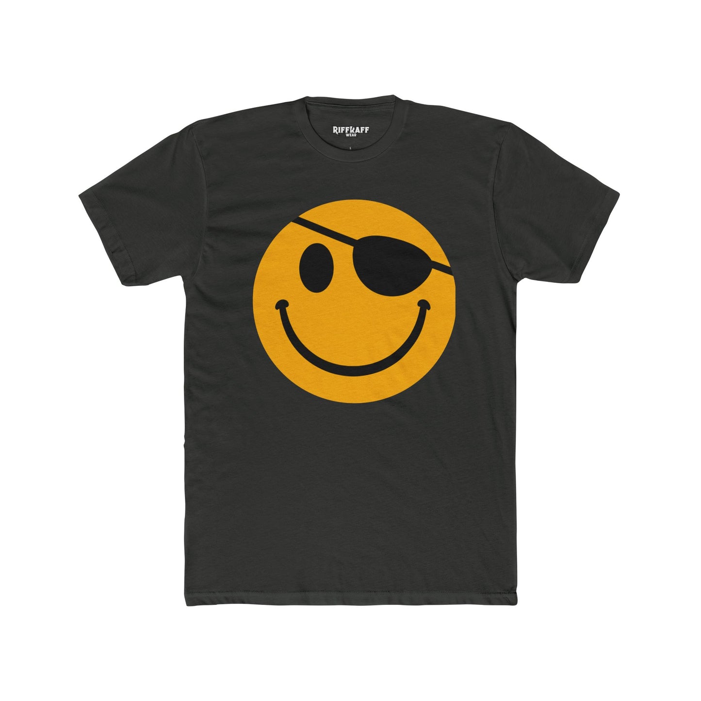 Pirate Smile Unisex Cotton Crew Tee - Fun and Playful Graphic T-Shirt - Riff Raff Wear