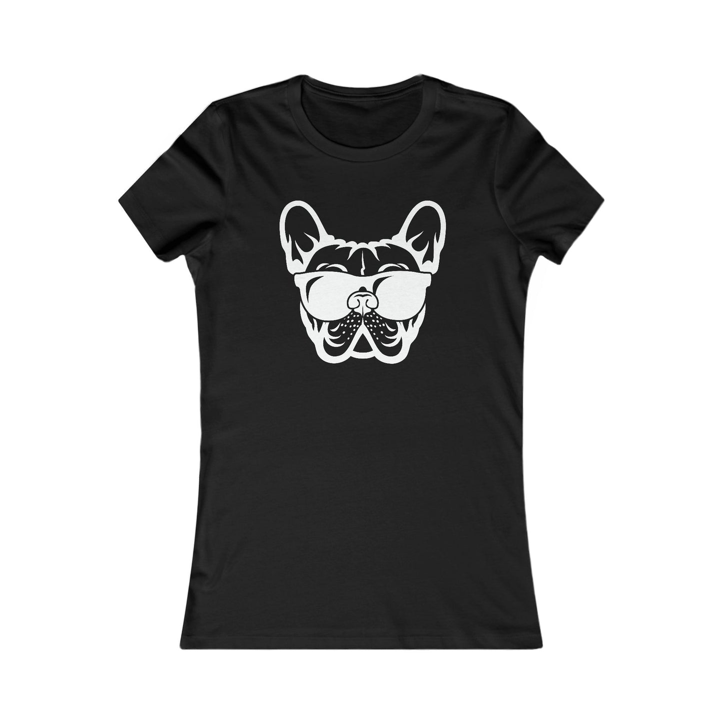 Cool French Bulldog Tee, Women's Graphic T-Shirt, Pet Lover Gift, Dog Mom Apparel, Casual Summer Style, Funny Dog Shirt - Riff Raff Wear
