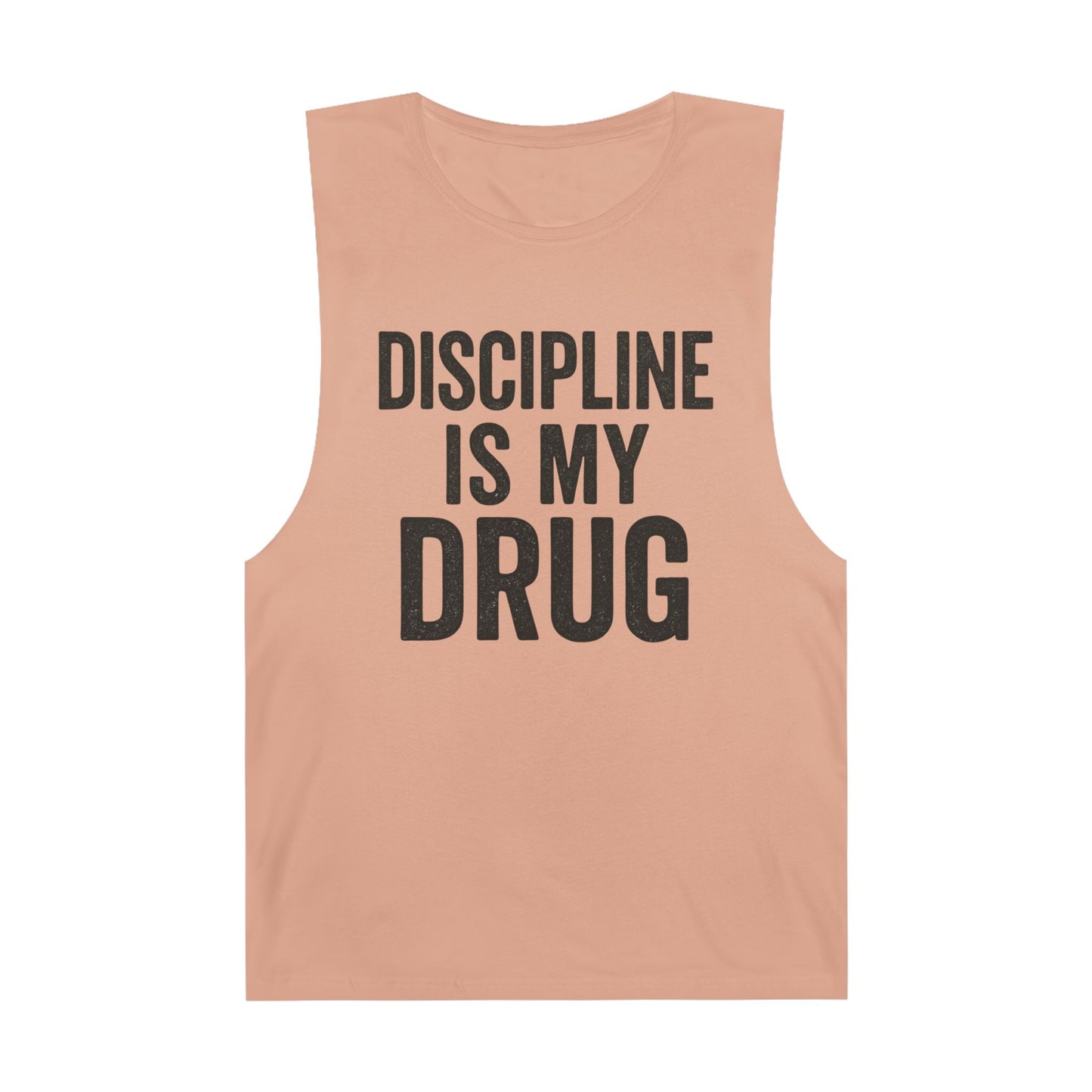 Discipline Is My Drug Unisex Tank Top - Motivational Fitness Apparel - Riff Raff Wear