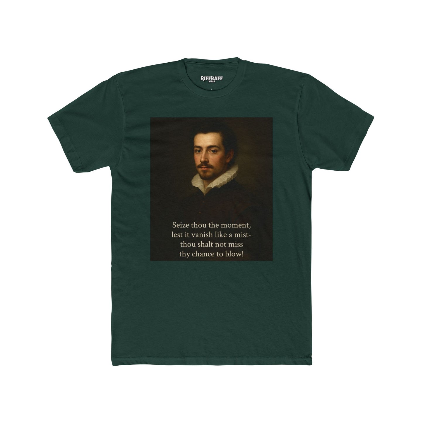 Inspirational Quote Tee, Vintage Aesthetic T-Shirt, Motivational Cotton Crew, Art Lover Gift - Riff Raff Wear