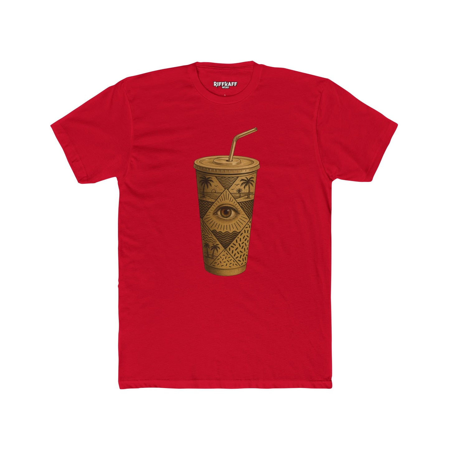 Cool Eye Graphic Unisex Cotton Crew Tee - Riff Raff Wear
