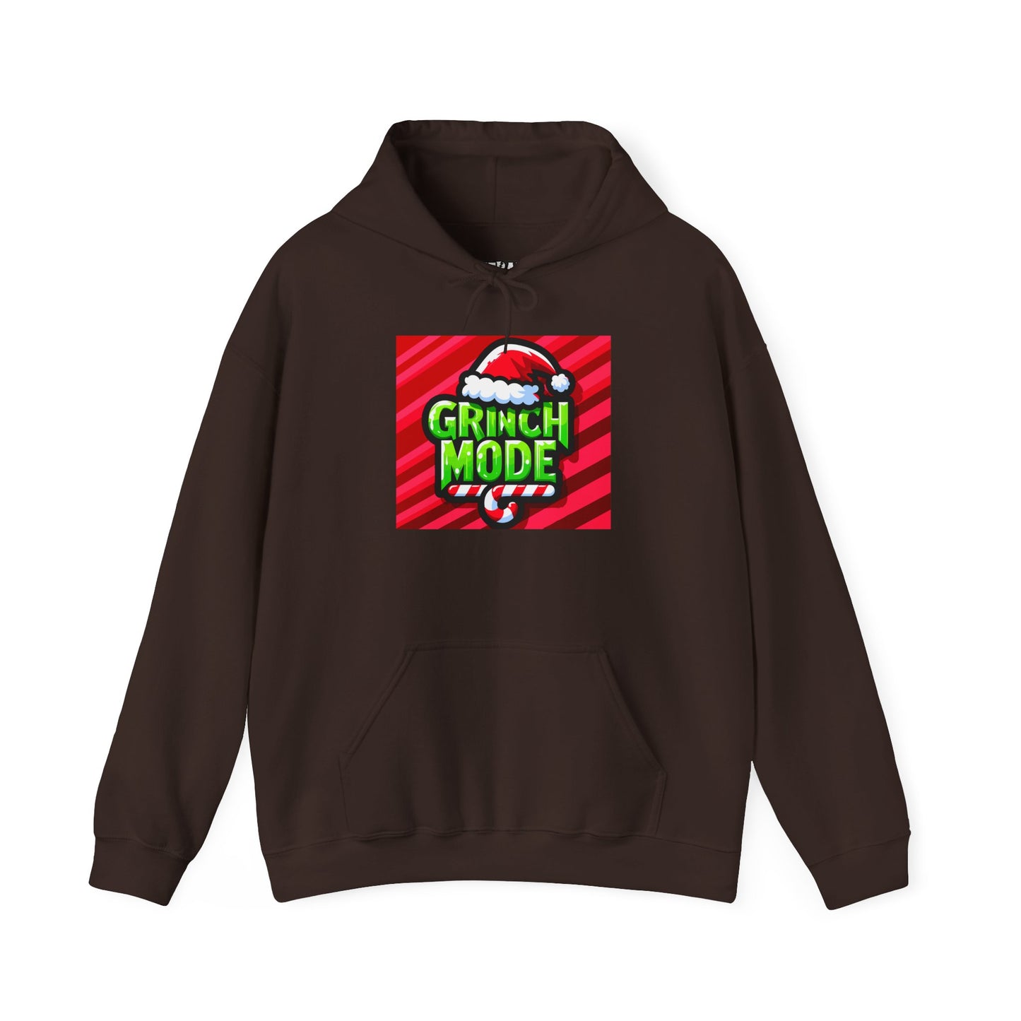 Festive Grinch Mode Hoodie - Cozy Holiday Apparel, Christmas Gift, Unisex Sweatshirt, Fun Winter Wear, Gift for Grinch Lovers - Riff Raff Wear
