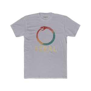 Feral Unisex Cotton Crew Tee – Nature-Inspired Graphic T-Shirt - Riff Raff Wear
