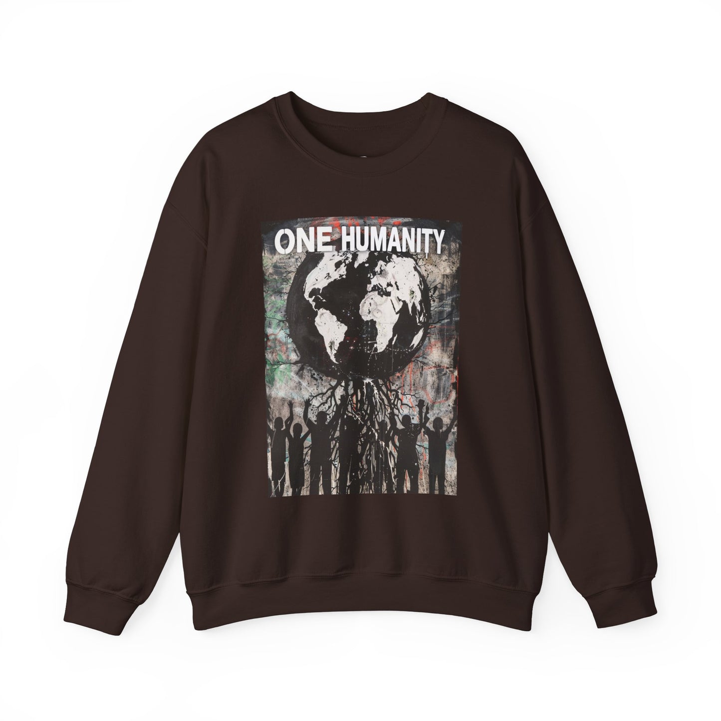 One Humanity Unisex Crewneck Sweatshirt - Comfortable & Stylish - Riff Raff Wear