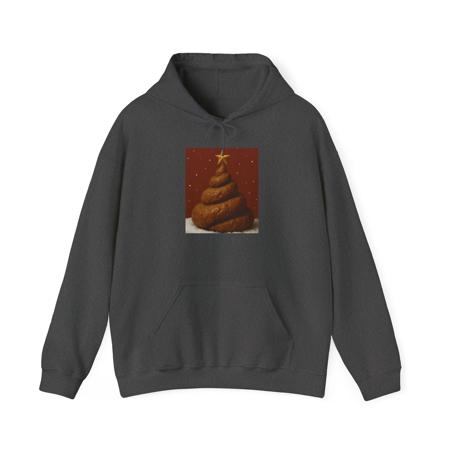 Funny Christmas Poop Tree Hoodie, Unisex Sweatshirt, Holiday Gift, Winter Fashion, Novelty Wear, Humorous Apparel - Riff Raff Wear