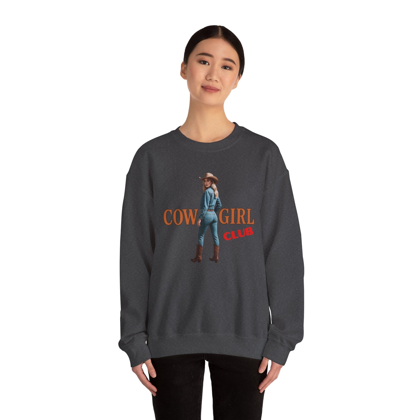 Cowgirl Club Unisex Heavy Blend™ Sweatshirt - Riff Raff Wear