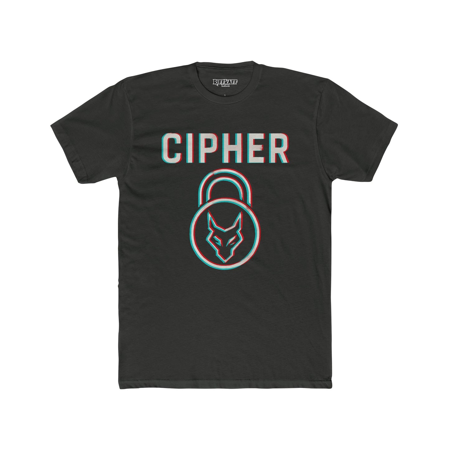 AKUMA CORE  - Cipher Unisex Cotton Crew Tee - Stylish & Comfy Graphic T-Shirt for Trendsetters - Riff Raff Wear