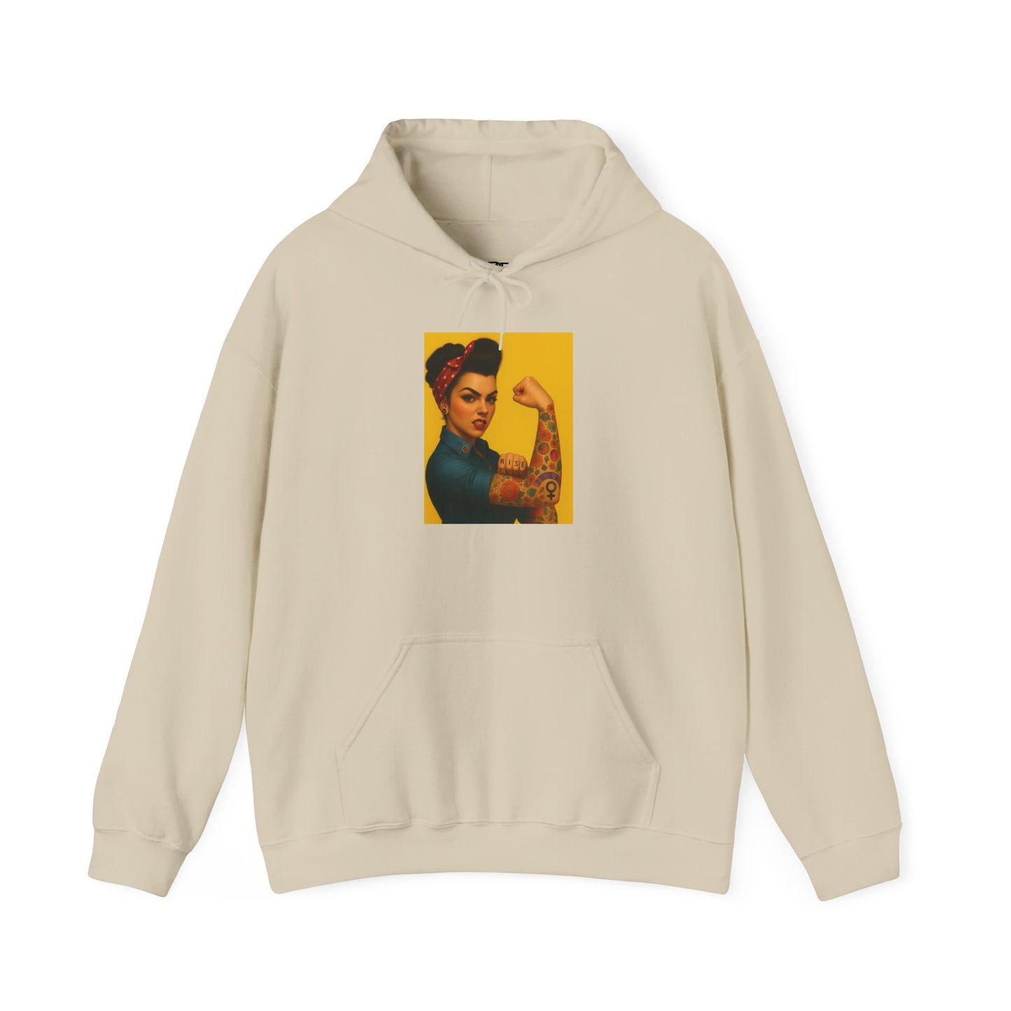 Empowering Feminist Hoodie | Unisex Heavy Blend™ Sweatshirt - Riff Raff Wear