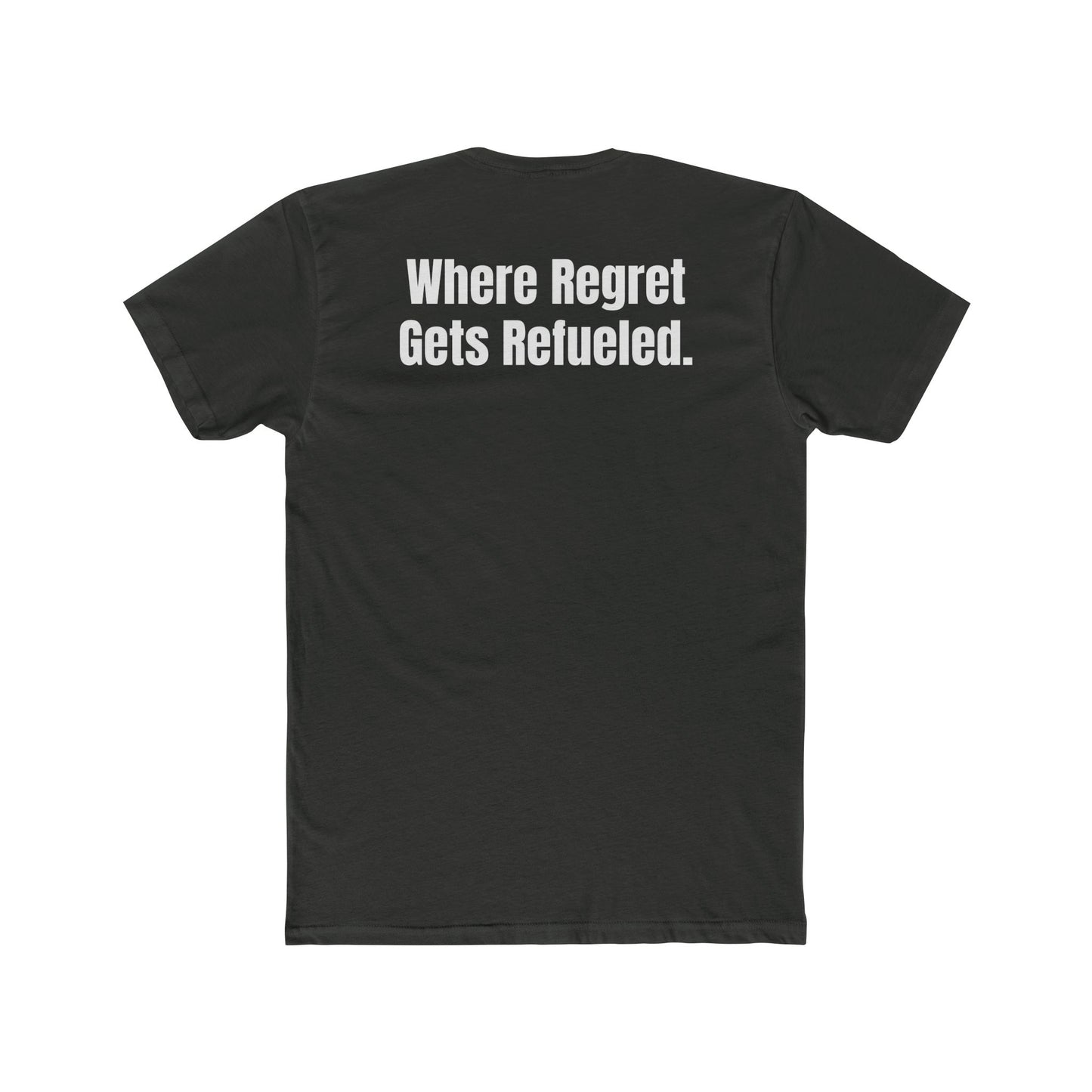 Big Earl's Diesel & Diner Unisex Cotton Crew Tee - Where Regret Gets Refueled - Riff Raff Underground