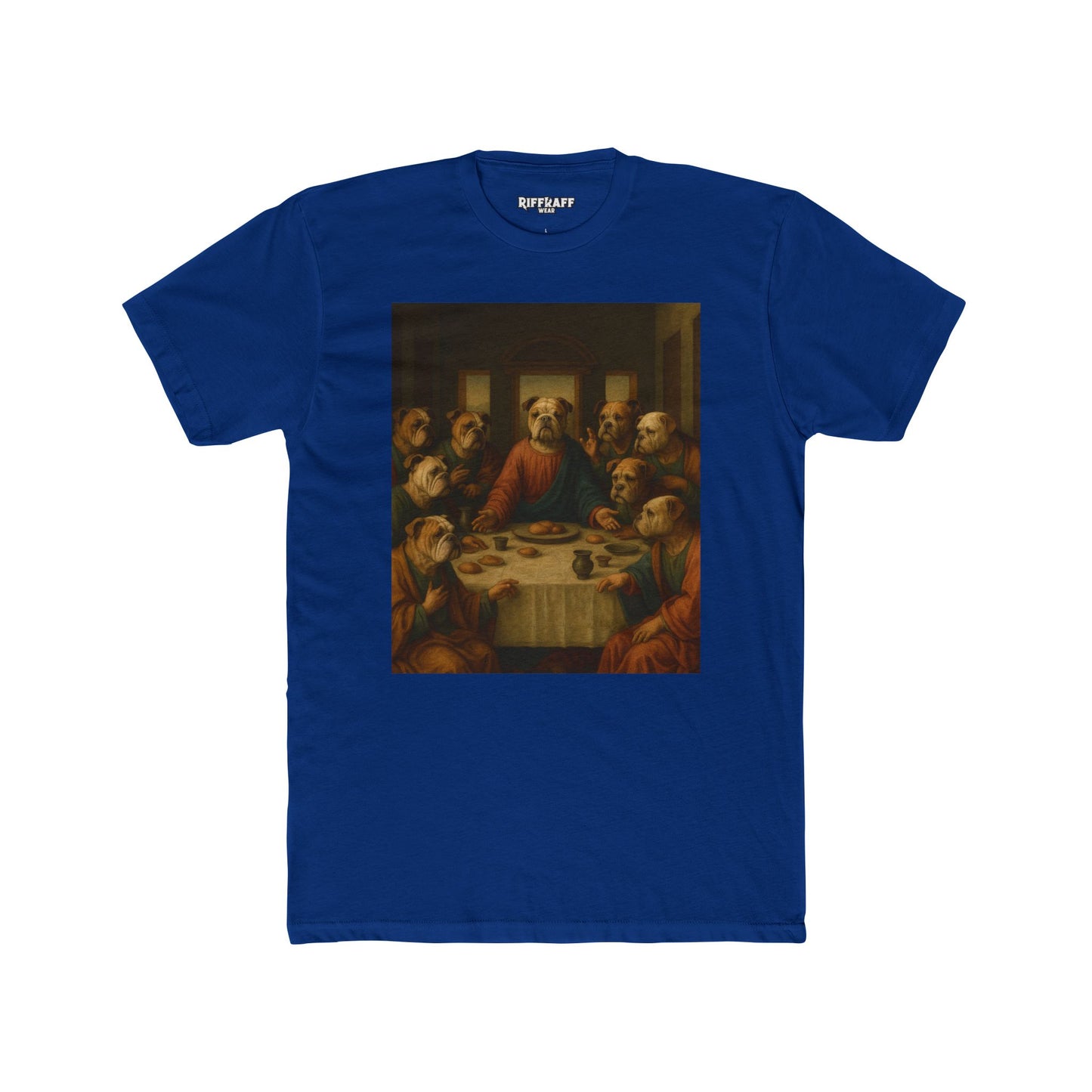 The Last Supper Unisex Cotton Crew Tee - Artistic Heritage Shirt - Riff Raff Wear