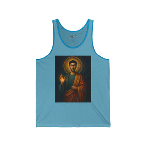 Inspirational Religious Unisex Jersey Tank - Vintage Design - Riff Raff Wear