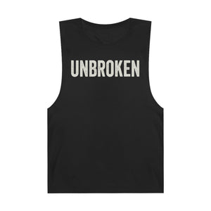 Unisex Unbroken Tank - Motivational Workout Apparel - Riff Raff Wear