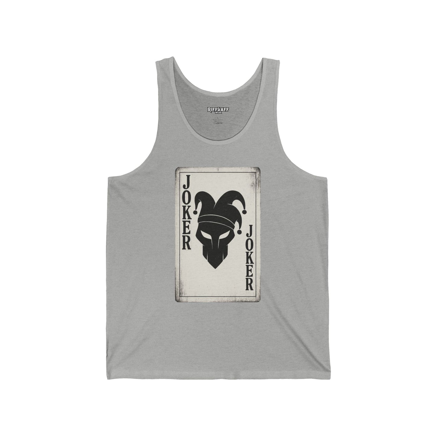 Joker Inspired Unisex Jersey Tank for Casual Style - REBEL REPUBLIC - Riff Raff Wear