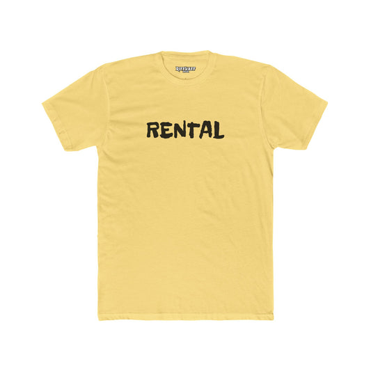 Casual Unisex Crew Tee - "RENTAL" Statement T-Shirt for Everyday Wear - Riff Raff Wear