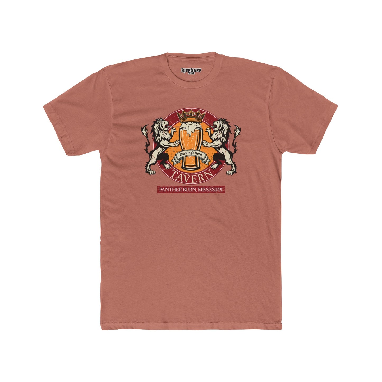 Vintage Tavern Unisex Cotton Crew Tee - Perfect for Beer Lovers - Riff Raff Wear Underground
