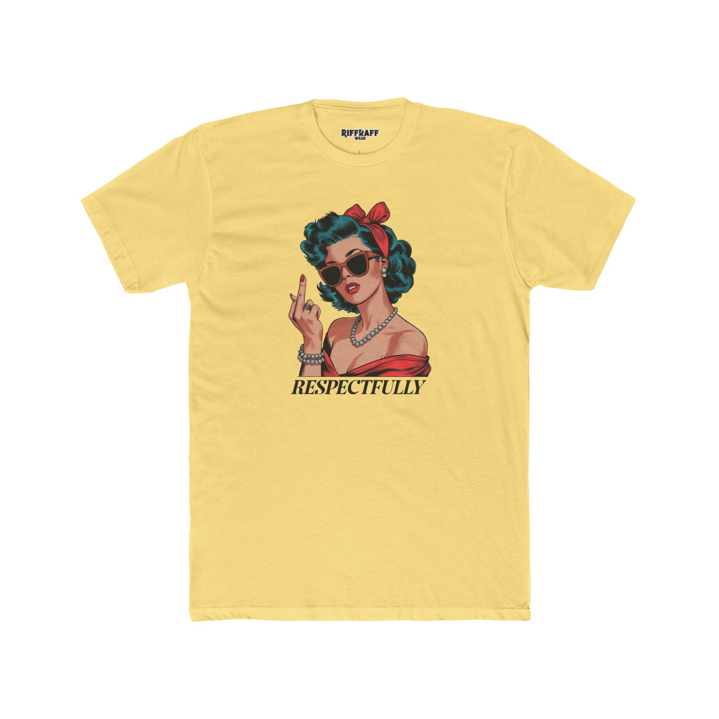 Streetwear - Retro Respectfully - Unisex Cotton Crew Tee - Riff Raff Wear