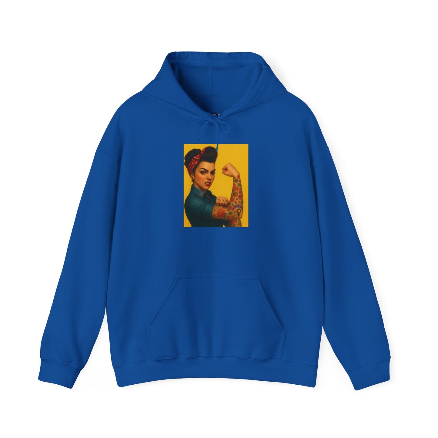 Empowering Feminist Hoodie | Unisex Heavy Blend™ Sweatshirt - Riff Raff Wear