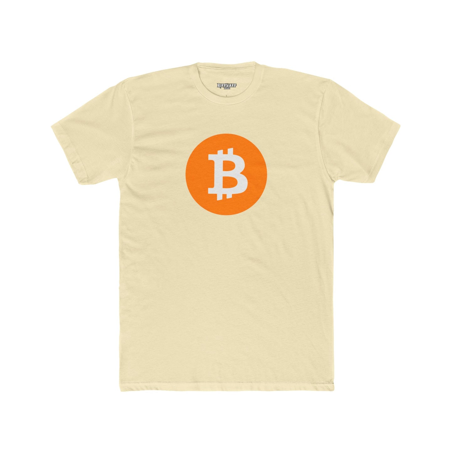 Bitcoin Men's Cotton Crew Tee - Riff Raff Wear