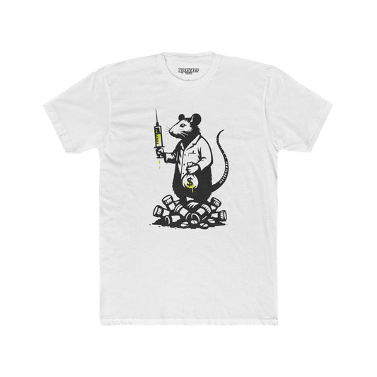 Rat Doctor Unisex Cotton Crew Tee - Statment T-Shirt - Riff Raff Wear