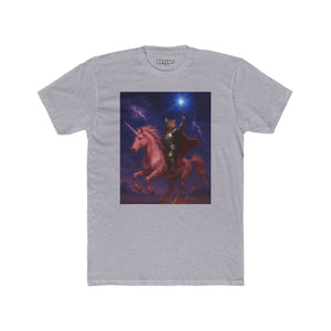Epic Unicorn Warrior Unisex Cotton Crew Tee – Fantasy Tee for Animal Lovers - Riff Raff Wear