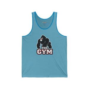 Unisex Jersey Tank - Gym Gorilla Graphic Tee - Riff Raff Wear