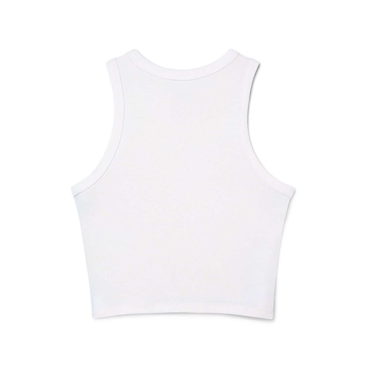 Colorful Cat Graphic Racer Tank Top for Women - Riff Raff Wear