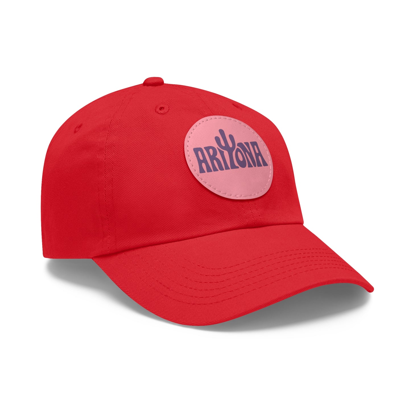 Arizona Dad Hat with Leather Patch - Casual & Stylish Cap