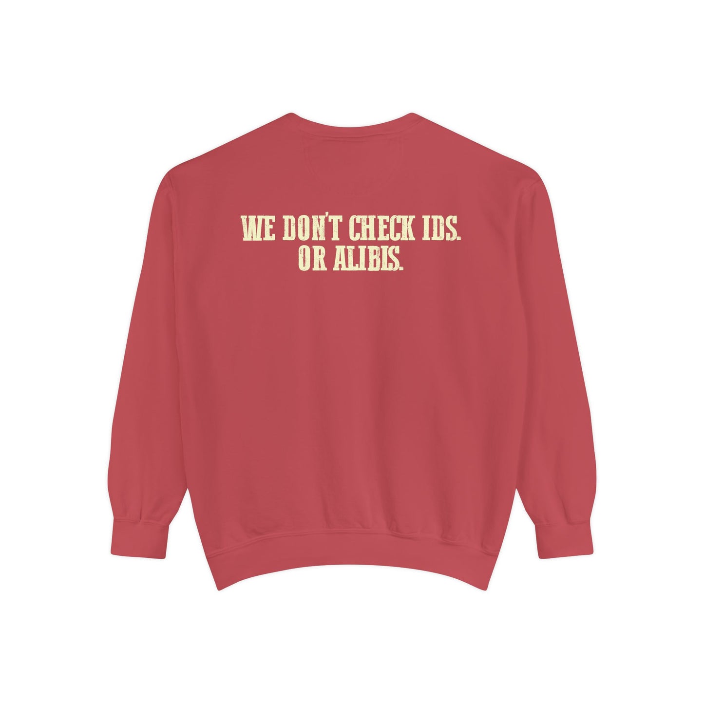 Funny Gator's Bar & Grill Sweatshirt | Unisex Garment-Dyed Crewneck - Riff Raff Wear