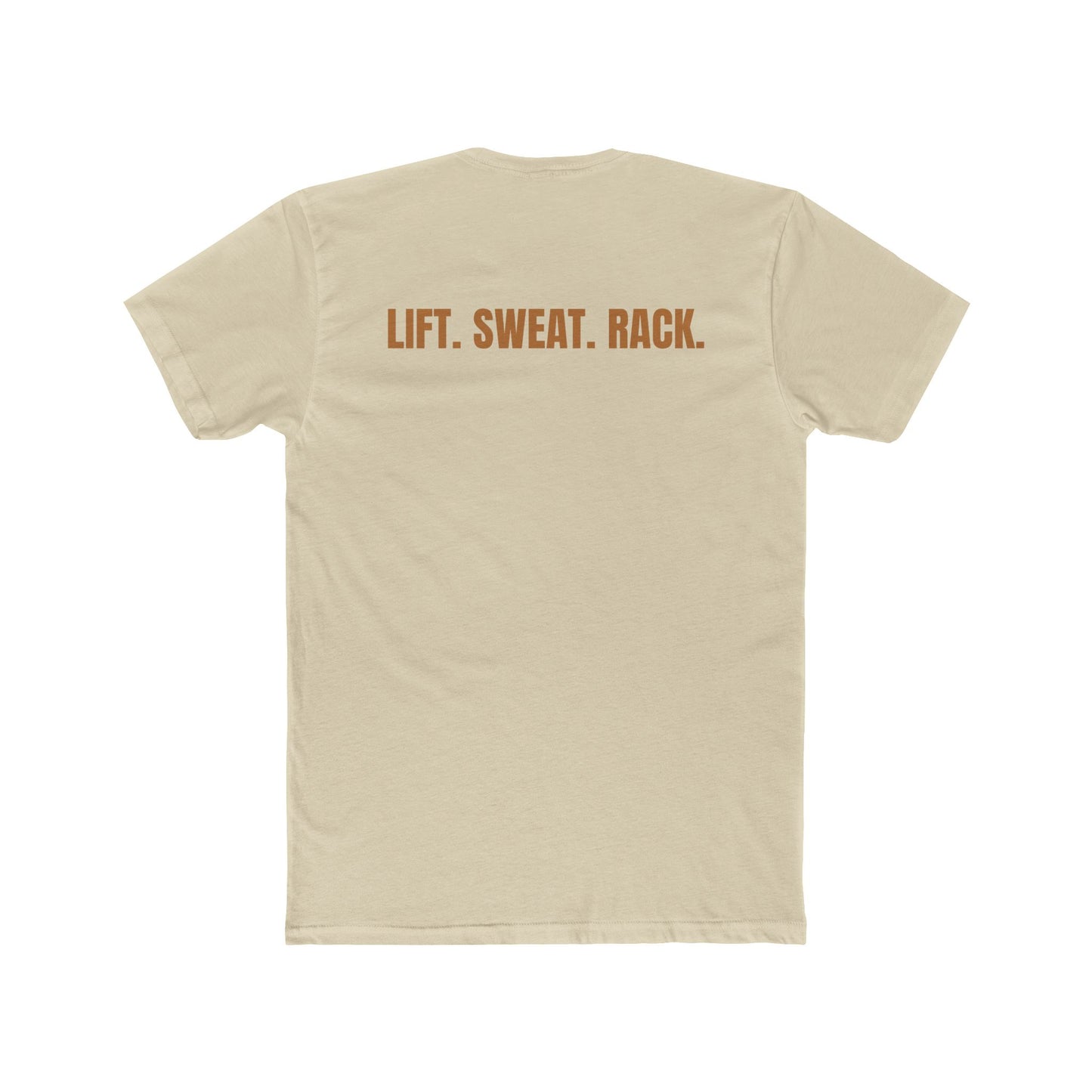 Funny Yoga & Gym Unisex Cotton Crew Tee - 'Hygiene is for Yoga People' & 'Lift. Sweat. Rack.' - Riff Raff Wear